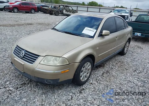 2001 Volkswagen Passat Gls from USA, damaged, VIN WVWPD63B41P206708